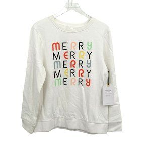 Sweet Soul Tween Merry Merry Sweatshirt Size Large